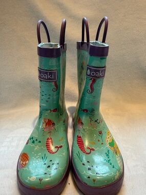Oaki Mermaid  Rain Boots Size 1